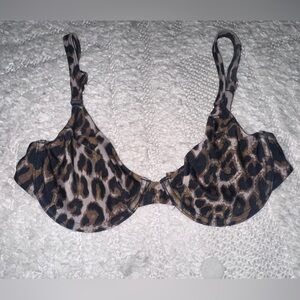 LPA Stella Bikini top Leopard Print, size M